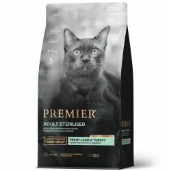 Premier Cat Lamb&Turkey STERILISED - сухой корм для стерилизованных кошек с ягненком и индейкой 400 гр.