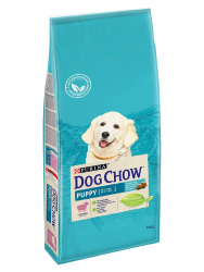 DOG CHOW Корм сухой для щенков, ягнёнок, 14 кг.