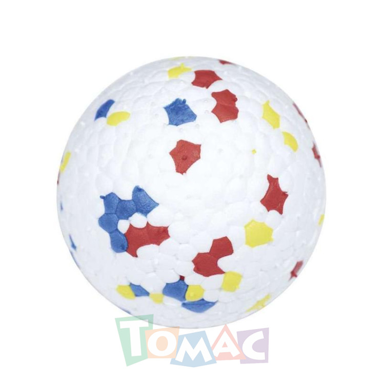M-PETS Игрушка для собак мяч Блум, 7 см, цвет разноцветный
