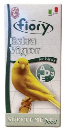 FIORY кормовая добавка для птиц с витаминами Extra Vigor 36 мл
