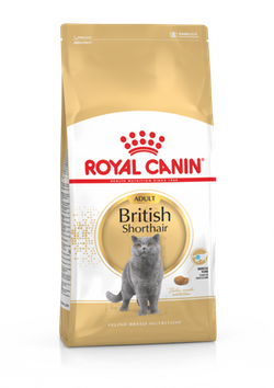 Корм Royal Canin British Shorthair для британских/шотландских пород старше 1 года, 2 кг.