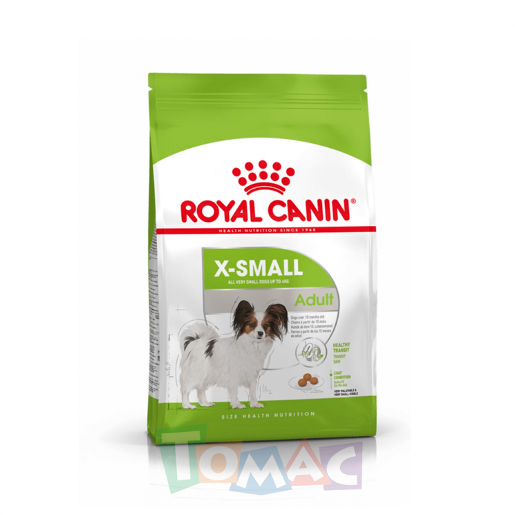 Сухой корм ROYAL CANIN X-SMALL ADULT для взрослых собак маленьких пород (3 кг)