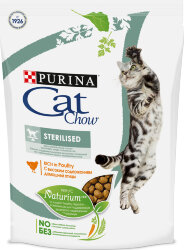 Сухой корм CAT CHOW Sterilised для стерилизованных кошек и кастрированных котов, 1,5 кг. 