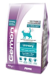 Gemon Cat Urinary корм для профилактики мочекаменной болезни для взрослых кошек с курицей и рисом 400г