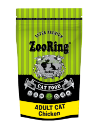 Корм для кошек ZooRing с курицей, 1.5 кг