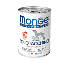 Monge Dog Monoproteico Solo консервы для собак паштет из индейки 400г
