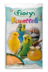 FIORY бисквиты для птиц Biscottelli с медом 30 г