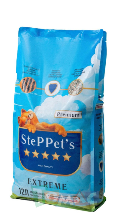 StePPet's наполнитель для кошачьего туалета, 12 л