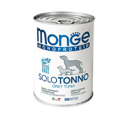 Monge Dog Monoproteico Solo консервы для собак паштет из тунца 400г