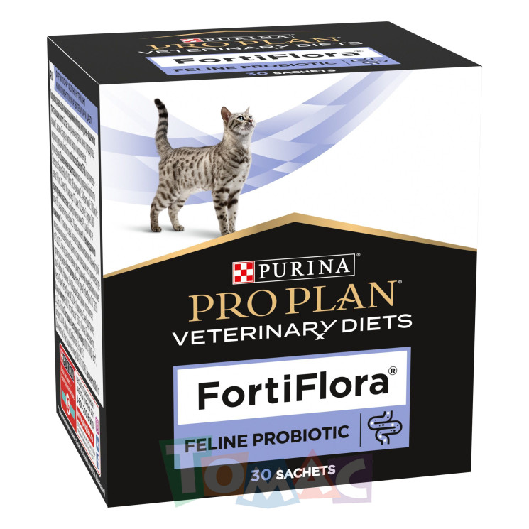 PRO PLAN® Пищевая добавка для кошек и котят для нормализации микрофлоры ЖКТ FORTIFLORA, 1 пакетик 1 г. 