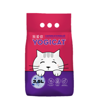 Силикагелевый впитывающий наполнитель YOGICAT 3,5 л.