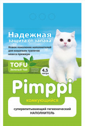 Pimppi Tofu Зеленый чай комкующийся 4,5л