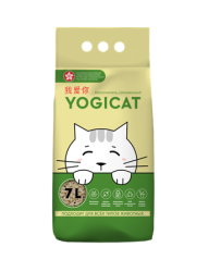 Соломенный впитывающий наполнитель YOGICAT 7 л.