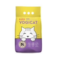TOFU YOGICAT комкующийся растительный наполнитель 5 л.