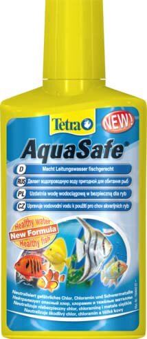Tetra AquaSafe кондиционер для подготовки воды аквариума 250 мл