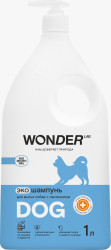 Экошампунь WONDER LAB для мытья собак с пантенолом, 1 л