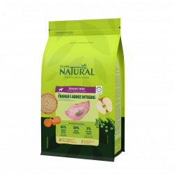 Guabi Natural Puppy Сухой корм для щенков средних пород цыпленок и коричневый рис, 2,5 кг. 