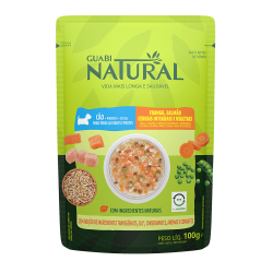 Guabi Natural Dog Влажный корм для собак курица, лосось, цельнозерновые злаки и овощи, 100 гр.