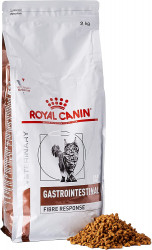 Корм сухой полнорационный диетический для взрослых кошек GASTROINTESTINAL FIBRE RESPONSE 2 кг.