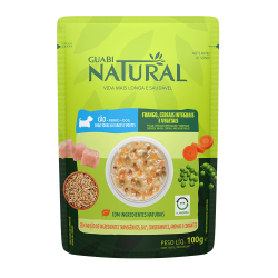 Guabi Natural Dog Влажный корм для собак курица, цельнозерновые злаки и овощи, 100 гр. 