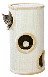 Домик-башня для кошек "Samuel" бежевый 37*70см