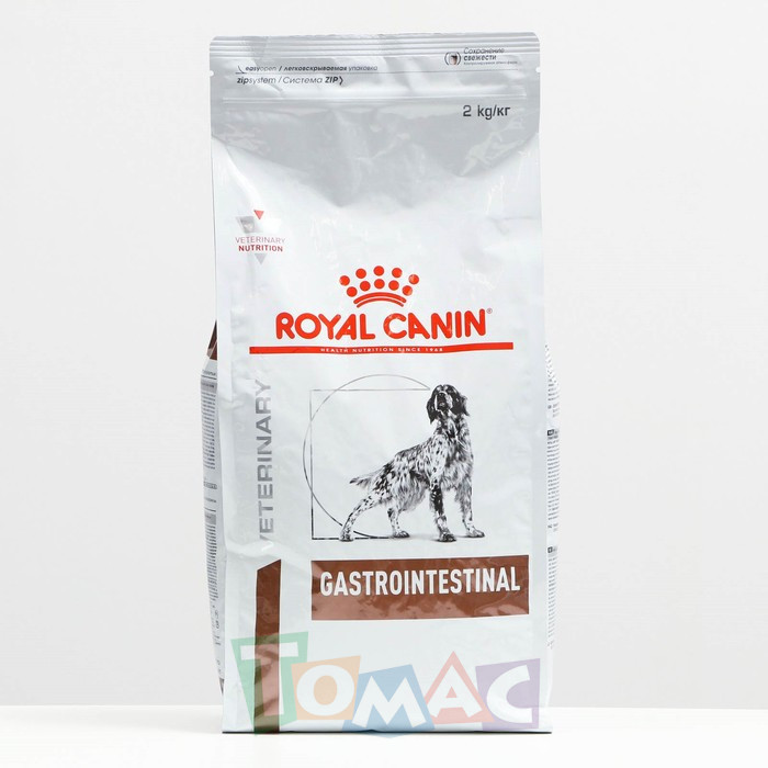 Сухой корм для собак Royal Canin Gastro Intestinal GL25 при нарушении пищеварения, 2 кг.