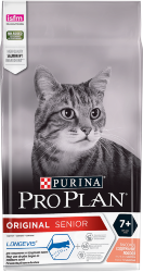 Корм PRO PLAN Original 7+ для кошек старше 7 лет, с лососем, 1,5 кг. 