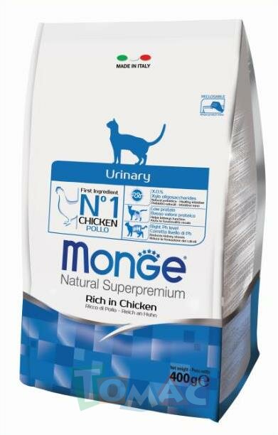Monge Cat Urinary корм для кошек профилактика МКБ  400г Monge Cat Urinary корм для кошек профилактика МКБ  400г