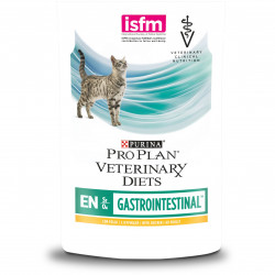 Влажный корм для кошек Pro Plan Veterinary Diets EN ST/OX Gastrointestinal при расстройствах пищеварения с курицей в соусе, 85 г. 