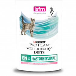 Влажный корм для кошек Pro Plan Veterinary Diets EN ST/OX Gastrointestinal при расстройствах пищеварения с лососем в соусе, 85 г.