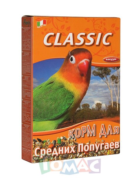 FIORY корм для средних попугаев Classic 650 г